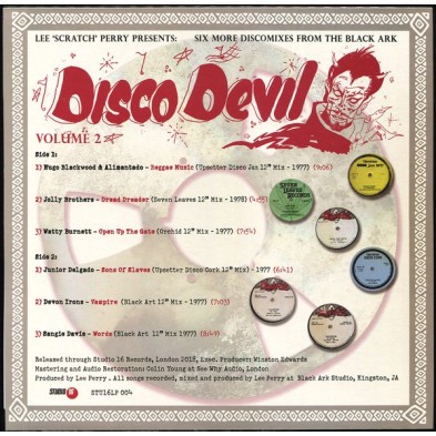 Disco Devil Vol. 2 (6 More Classic Discomixes From The Black Ark Studio 1977-8)