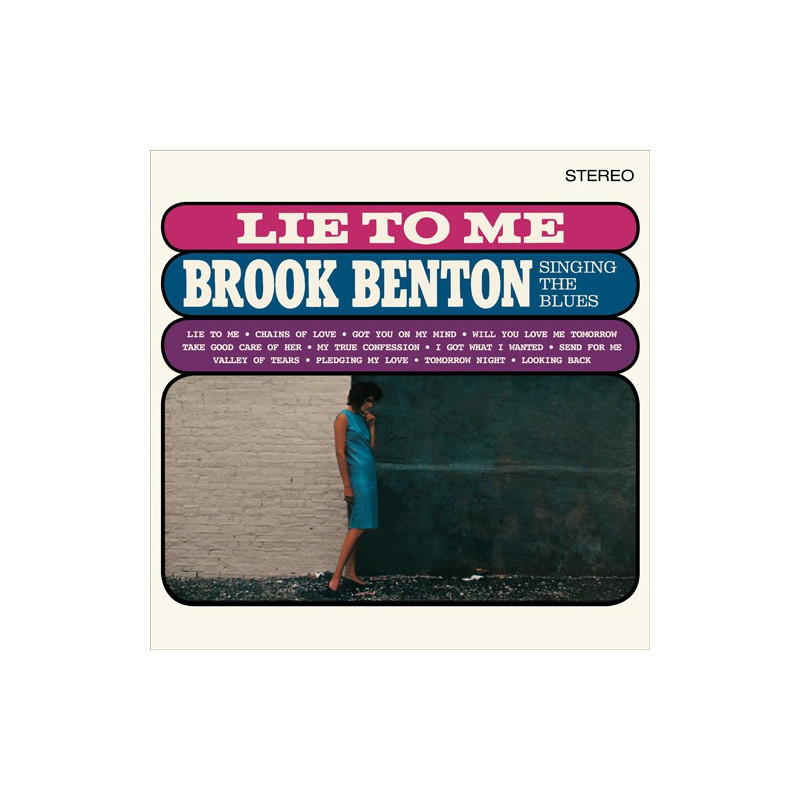 Lie To Me - Brook Benton Singing The Blues