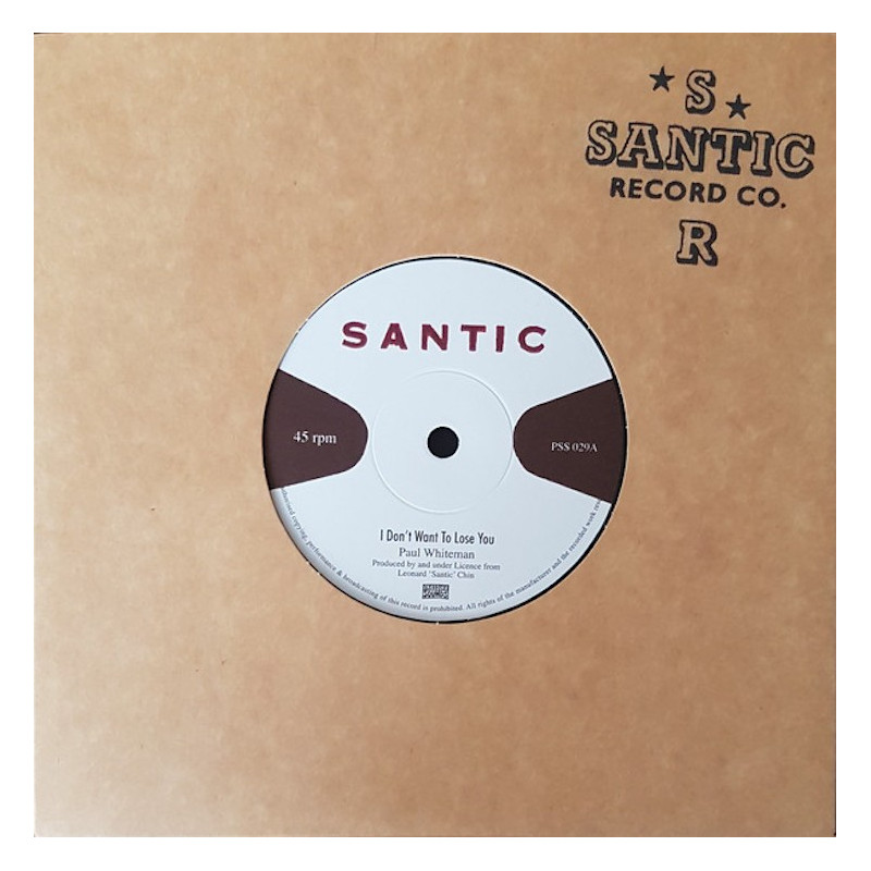 I Don't Want To Lose You / Santic Meet King Tubby