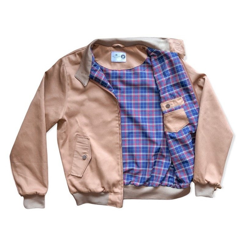 Chaqueta harrington camel