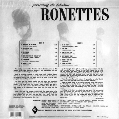 Presenting The Fabulous Ronettes