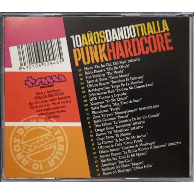 10 Años Dando Tralla - Punk HC