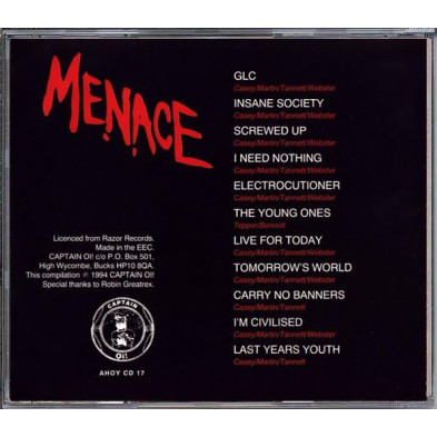 G.L.C. R.I.P. - The Best Of Menace